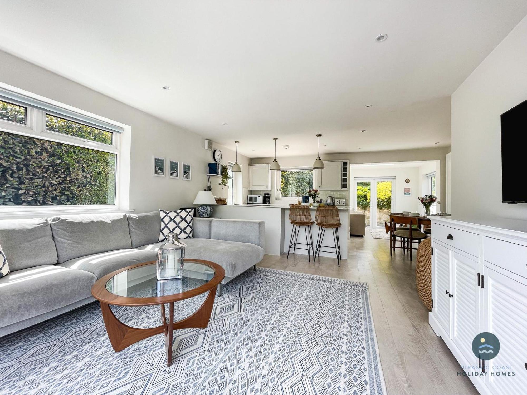 Seafeathers - Luxury Holiday Home With Sea Views Overcombe エクステリア 写真